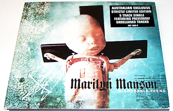 Disposable Teens Australische Single (Signiert)